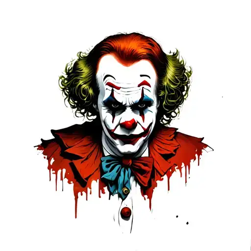 Joker And Pennywise Clown