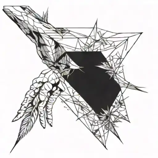 A Human Hand Trying To Balance A Diamond On Top Of A Single Blade Of Grass