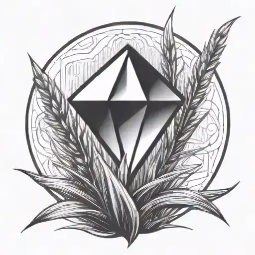 A Diamond In Some Grass