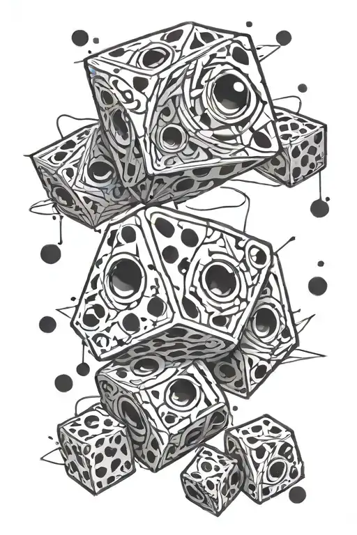 Dice And Eyes