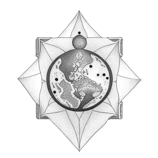 A Blackwork Tattoo Of A Book Opening Up To Reveal A Galaxy Inside