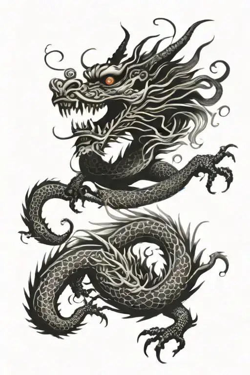 Chinese Dragon Wrapped