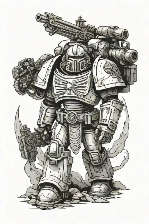 Warhammer 40K Space Marine