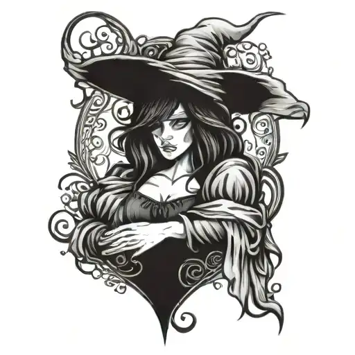 Witch Holding A Heart
