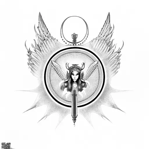 Trono Angel Sin Forma Humana Medieval