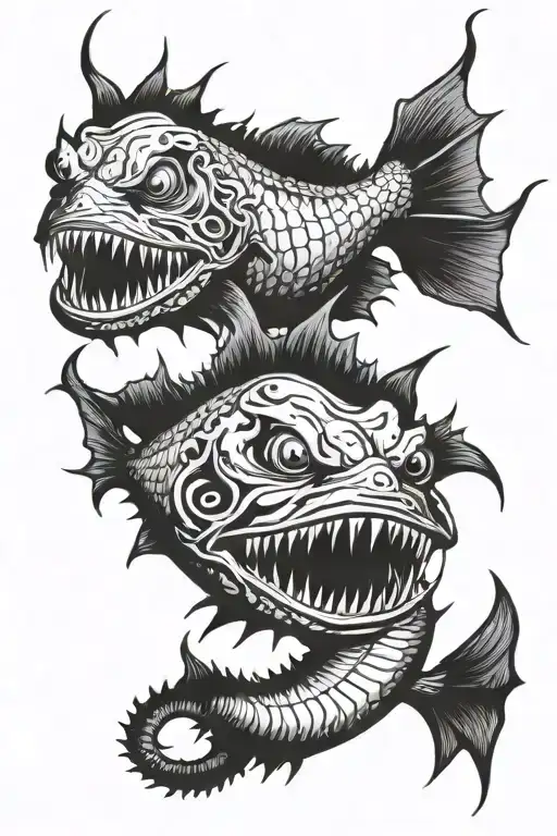 Angler Fish Transforming