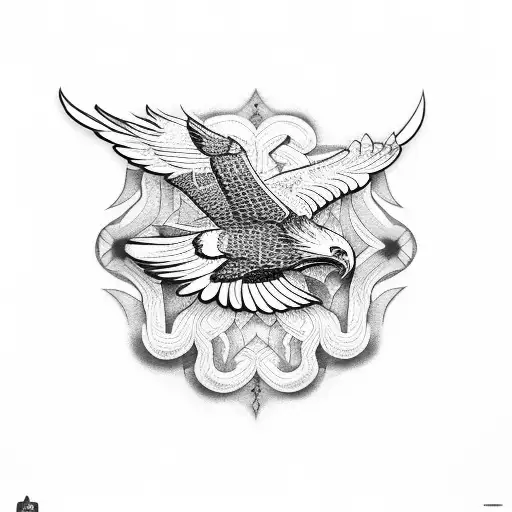 Old School Flying Eagle