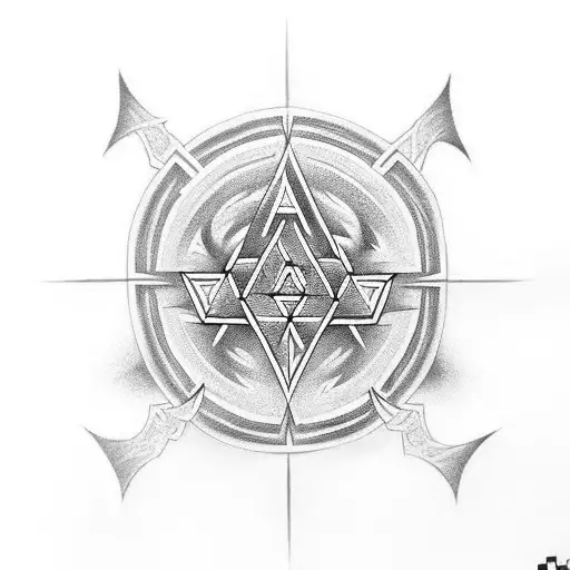 Valknut Symbol And Odin