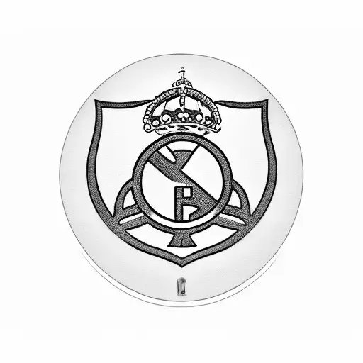 A Love Letter Written In The Shape Of The Real Madrid Football Club Logo