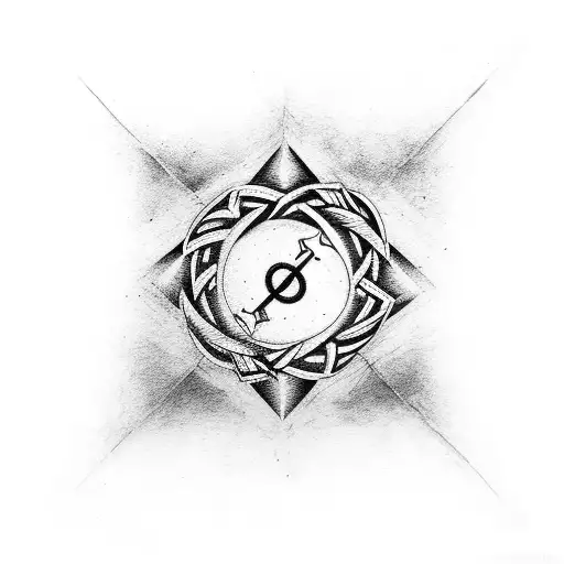 Anarchy Symbol With A Twist