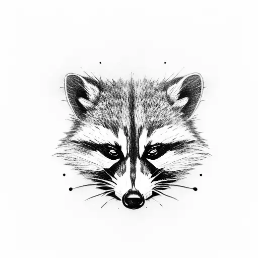 Black Art Dark Raccoon