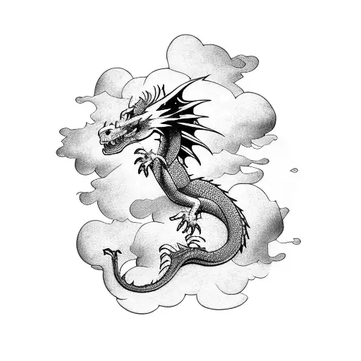 Dragon In The Clouds