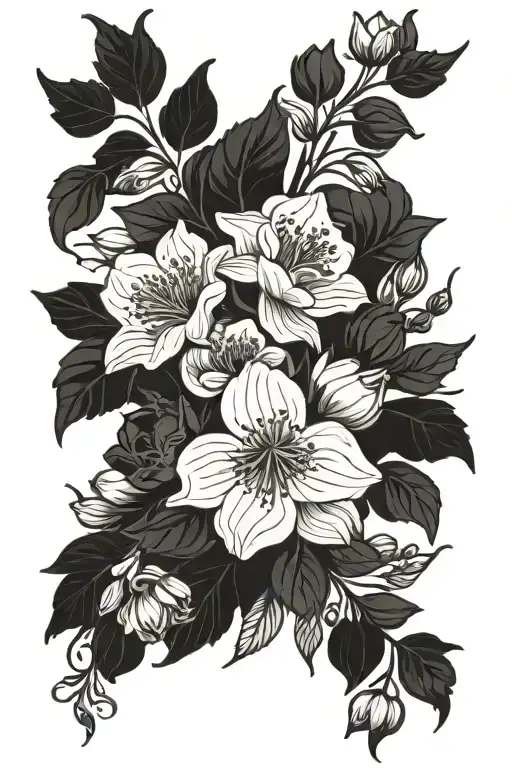 Birth Flower Bouquet