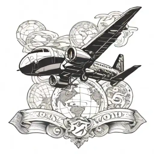 Money World Airoplane