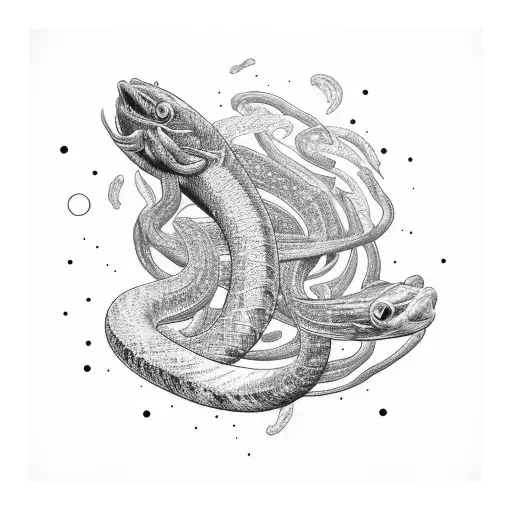 Eel In Space Galaxies