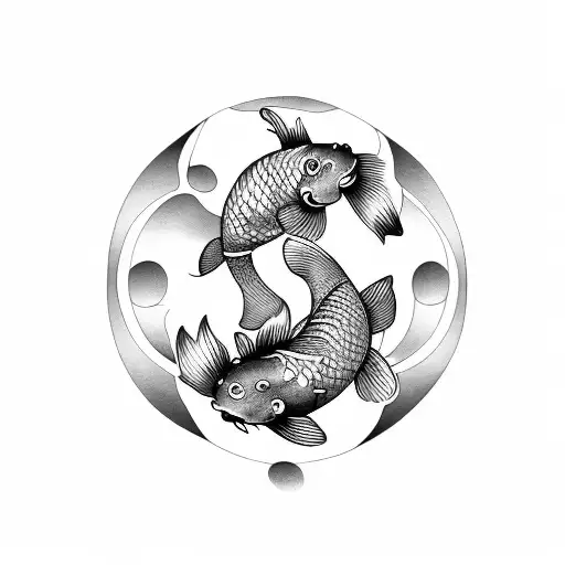 Koi Fish Yinyang