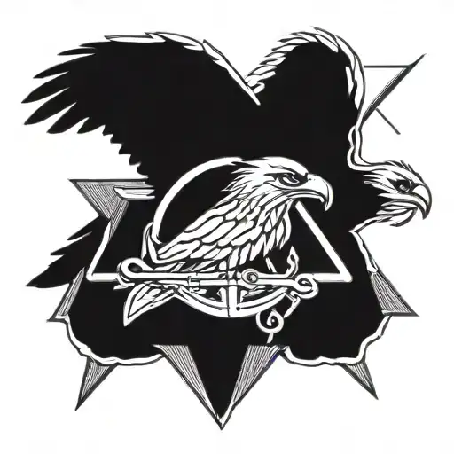 Eagle And Anchor Triangle