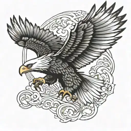 Eagle Flying