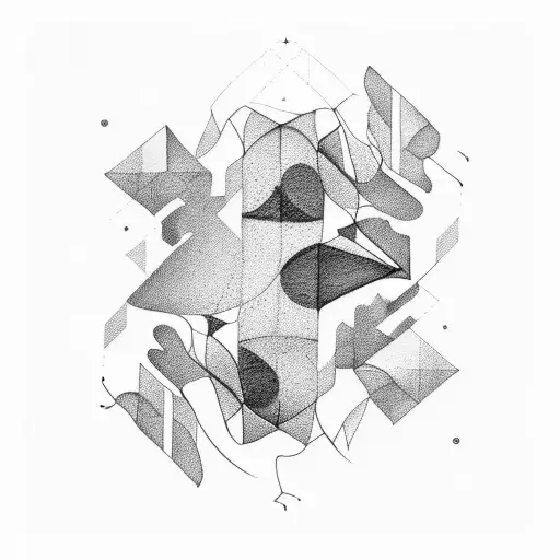 An Abstract Representation Of Friendship Using Geometric Shapes
