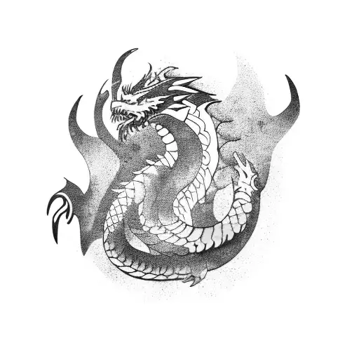 Nordic Dragon Forearm