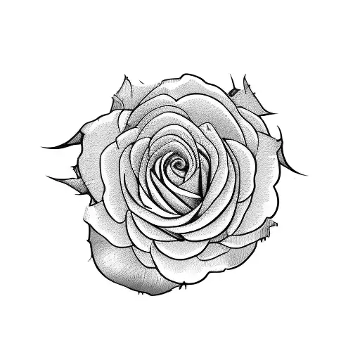 A Semicolon Made Of Roses