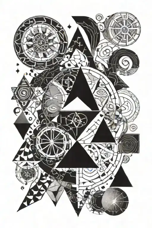 Nordic And Geo Symteric Shapes