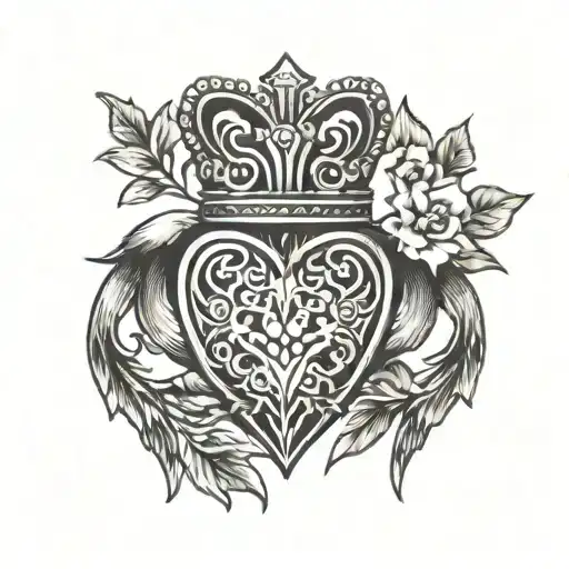 Claddagh Ring Sternum
