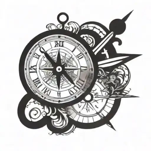 Compass Clock