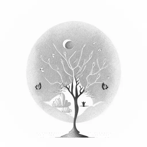 Parm Tree With Live You Dream As The Tree And To Live Is To Travel Around The Wrist