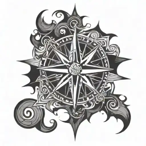 Compass Star Tribal