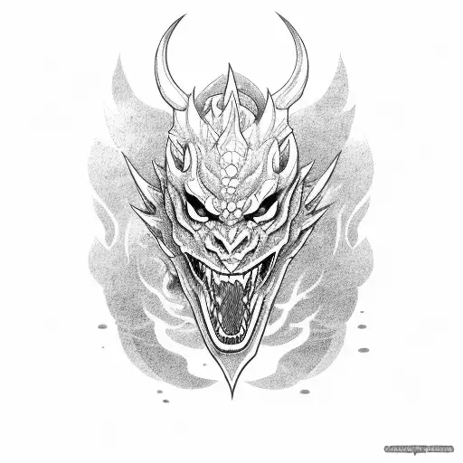 Oni Mask Dragon