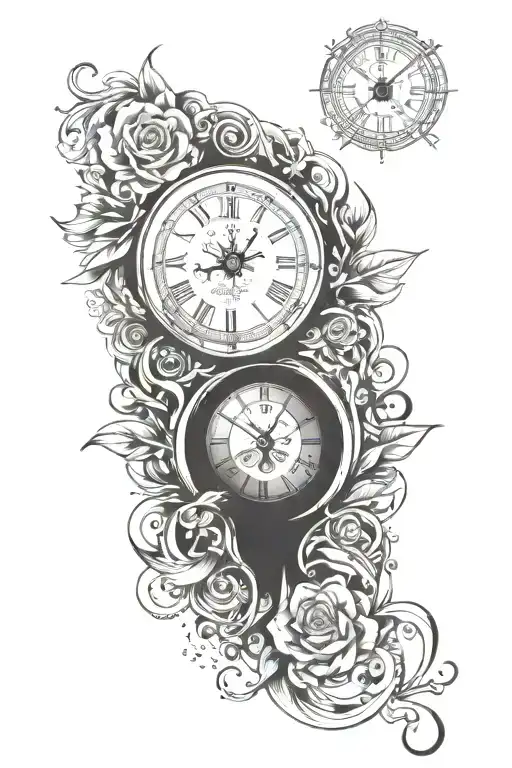 Words No Time Wit A Clock Surrounded