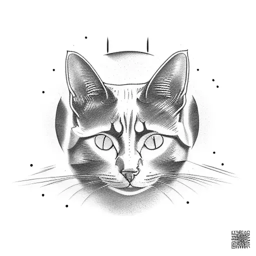 Cat Whit Style Japanese