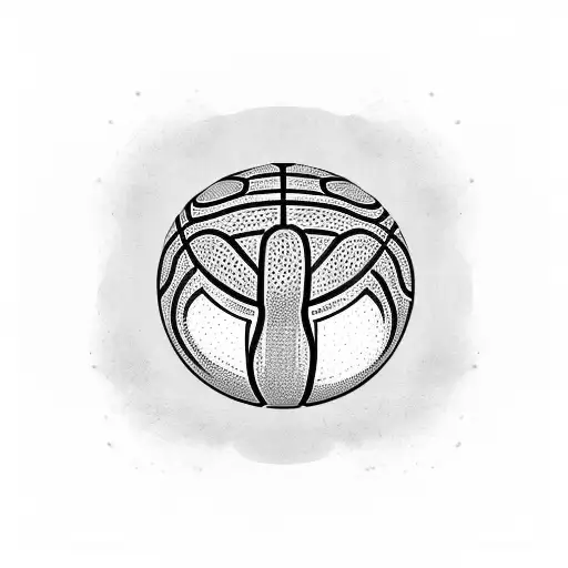 Basketball With The Number 12 And A Crown