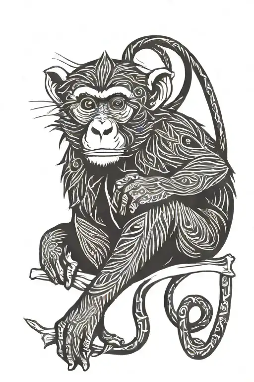 Minimalist Monkey