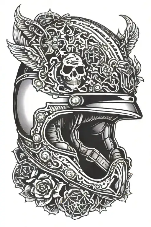 Helmet Memorial For Cancer