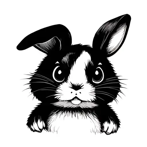 Horror Rabbit Cute Dark