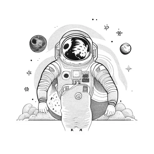 Spaceman The Moon
