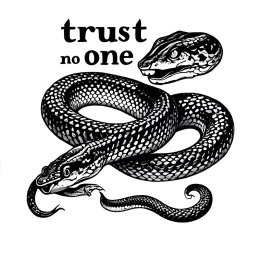 Trust No One Snake