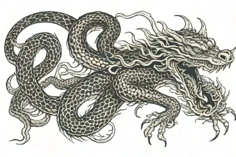 Rat Snake Tiger Dragon