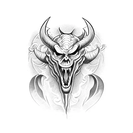 Cartoon Devil Willy Scare Boarding