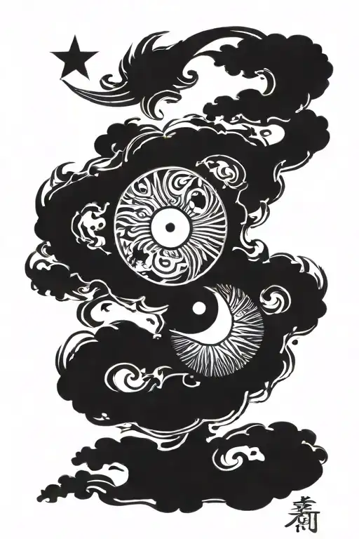 Sun And Moon Ying Yang