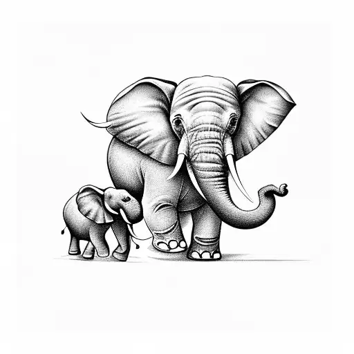 A Smiling Elephant Representing Strength And Resilience In The Face Of Depression And Anxiety