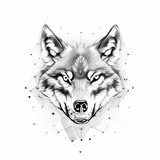 Wolf And Skull