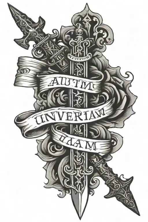 Aut Inveniam Viam Aut Faciam Written On The Sword