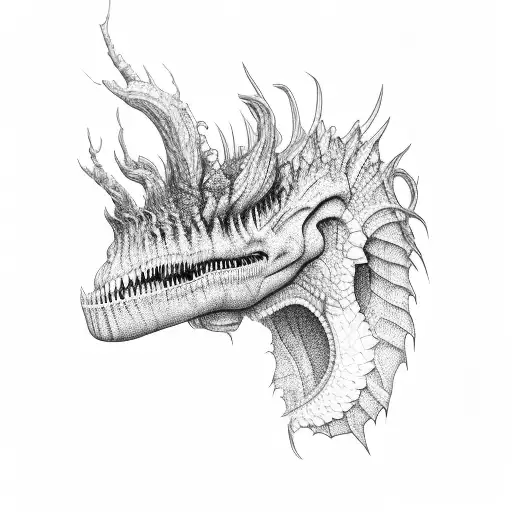 Tyranossaurus Portrait