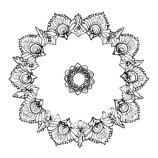 Coverup Mini Mandalas