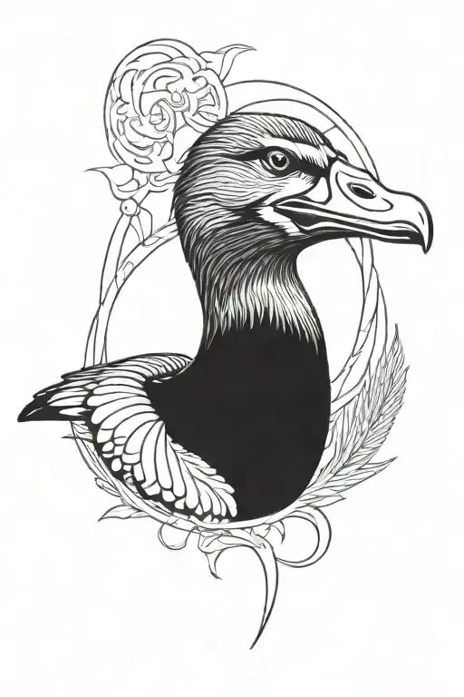 Goose Holding An Ak47