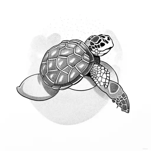 Turtle Holding A Rocket Launcher