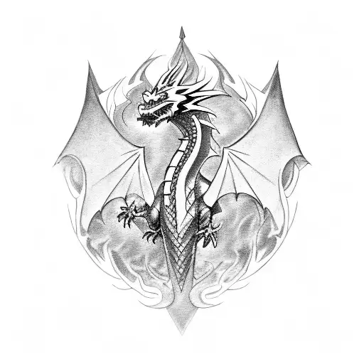 Dragon Fire Crest